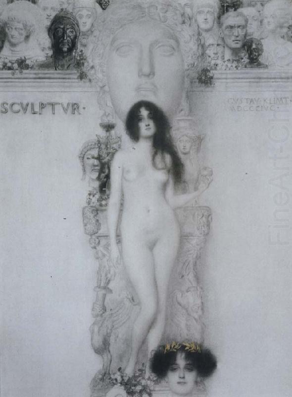 Sculpture, Gustav Klimt